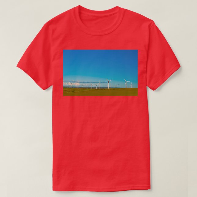 Camiseta Cornish Windfarm (Frente do Design)