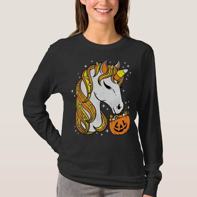 Camiseta Corno de Milho Bonito Unicórnio (Frente)