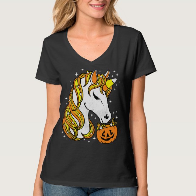 Camiseta Corno de Milho Bonito Unicórnio (Frente)