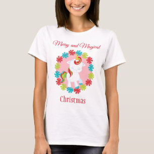 Camiseta Corno de Natal bonito