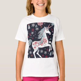 Camiseta Corno de Natal bonito