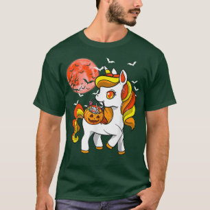 Camiseta Corno Docente Bonito Unicórnio Halloween 86