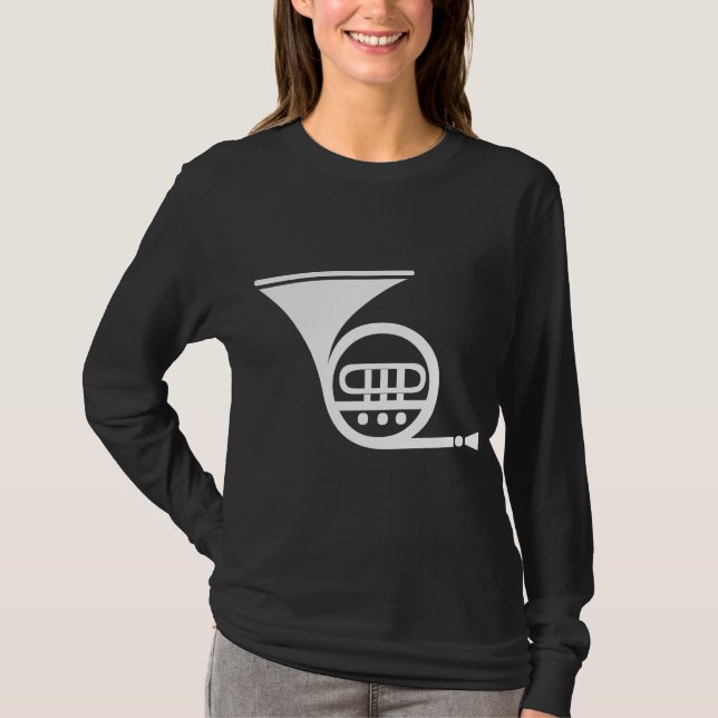 Camiseta Corno Francês - Branco (Frente)