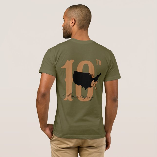 Camiseta Cornos c/ estados (Parte Traseira Completa)
