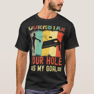 Camiseta Cornstar O Seu Buraco É O Meu Tosse De Saco Da Cor