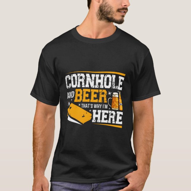 Camiseta Cornualha E Álcool De Bebendo De Cerveja (Frente)