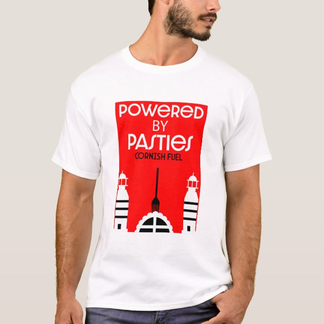 Camiseta Cornwall Cornish Pasties Comida Inglesa (Frente)