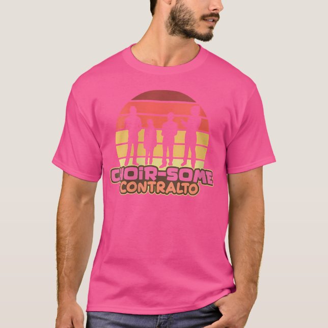 Camiseta Coro Alguma Música Clássica Da Ópera Contralto (Frente)