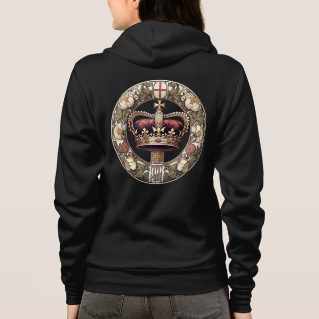 Camiseta Coroa 1 Hoodie de mulheres (Verso)