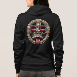 Camiseta Coroa 3 Hoodie de mulheres