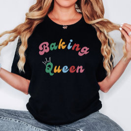 Camiseta Coroa Colorida Bonita Retrorando Rainhas Bandeiras