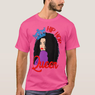 Camiseta Coroa Coroa Negra Celebra Cabelo Curvo H