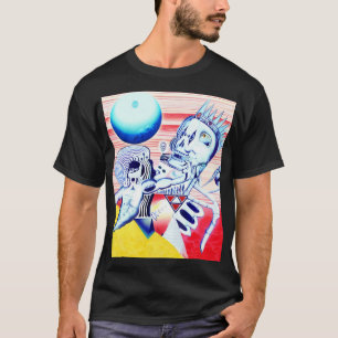 Camiseta Coroa da Morte - Pintura a Óleo