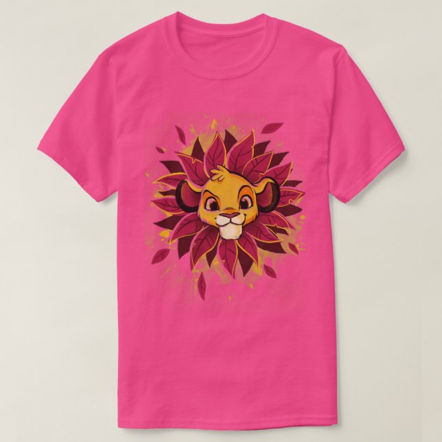 Camiseta Coroa das folhas (Frente do Design)