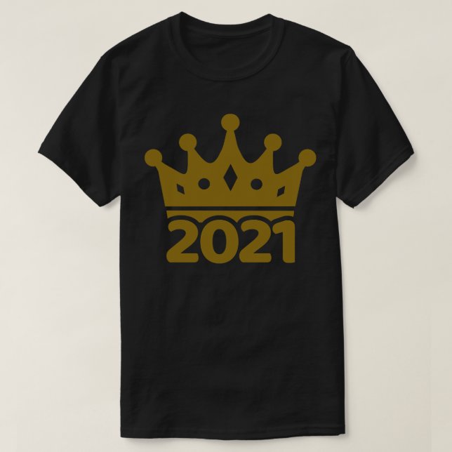 Camiseta Coroa de 2021 (Frente do Design)