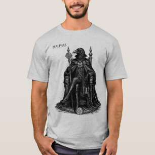 Camiseta Coroa de Asas Negras de Malphas