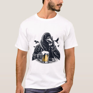 Camiseta Coroa de cerveja por telefone design