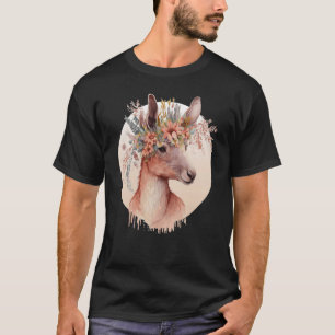 Camiseta Coroa de Flor Canguru Australiana e Bonita