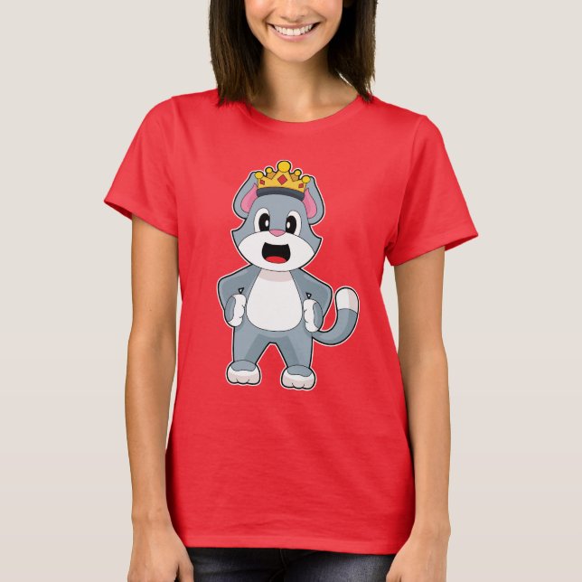 Camiseta Coroa de Gatos (Frente)