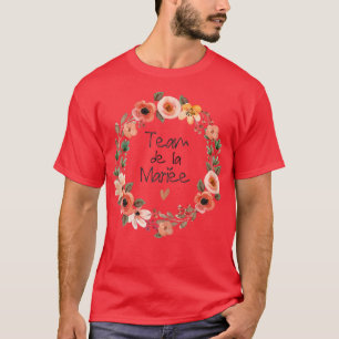 Camiseta Coroa de Noiva Equipe Noiva Personalizada EVJF Fem