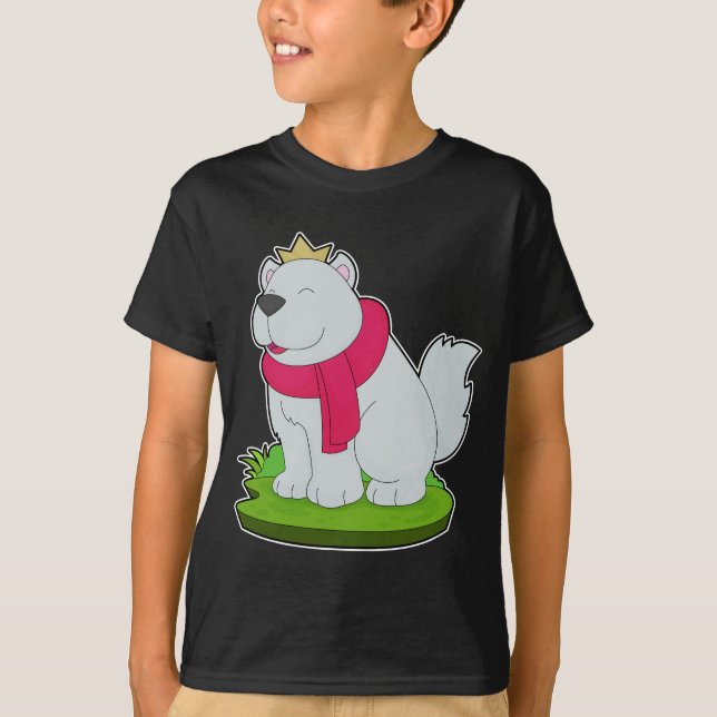 Camiseta Coroa de Príncipe Cachorro (Frente)