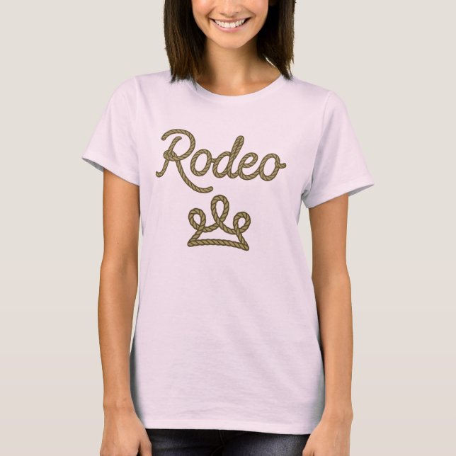 Camiseta Coroa de Tiara Princesa Rodeio Country Oeste (Frente)