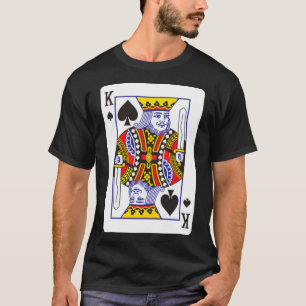 Camiseta Coroa de Vintage do Rei do Pais
