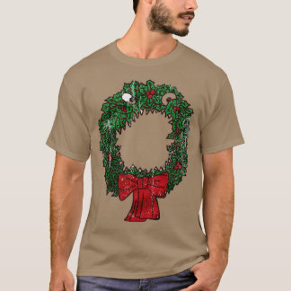Camiseta Coroa do Pesadelo de Natal Engraçado