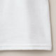 Camiseta Coroa Dourada Rainha Branca Rosa Pickleball (Detalhe - Bainha (em branco))