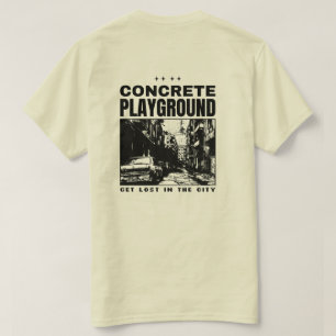 Camiseta Coroa e Concreto: Roupa Urbana