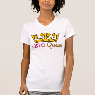 Camiseta Coroa engraçada da rainha do Keto