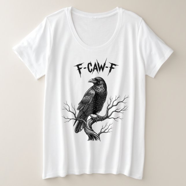 Camiseta Coroa - F-Caw-F (Frente do Design)