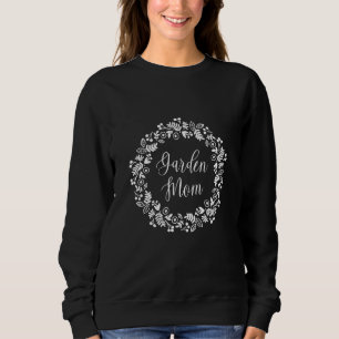 Camiseta Coroa Floral Branca de Mãe de Jardim