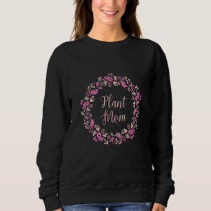Camiseta Coroa Floral Rosa de Plant Mom