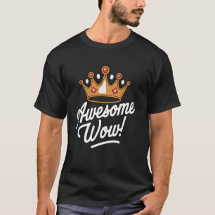 Camiseta Coroa Incrível Rei Príncipe Rainha Desenho Real A