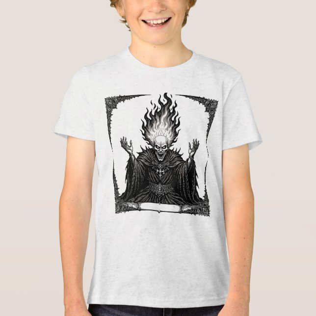 Camiseta Coroa Inferno de Amy do Ars Goetia (Frente)