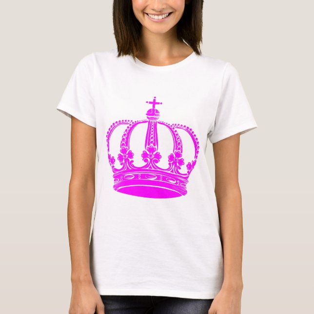 Camiseta Coroa Real 02 - Magenta (Frente)