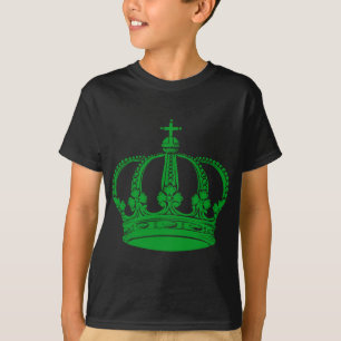 Camiseta Coroa real 02 - verde de grama