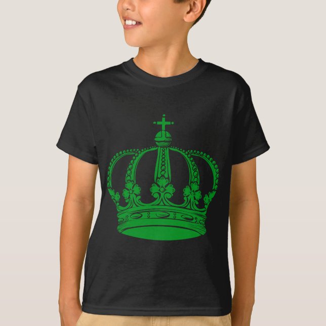 Camiseta Coroa Real 02 - Verde-Grama (Frente)