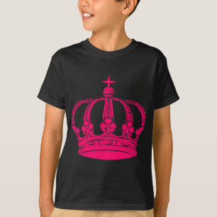Camiseta Coroa Real 02 - Vermelho Neon