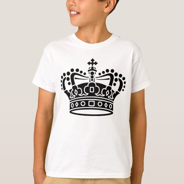 Camiseta Coroa Real - Preto (Frente)