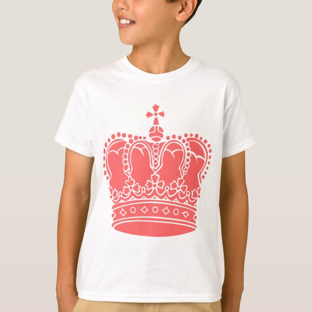 Camiseta Coroa Real - Rosa Tropical (Frente)