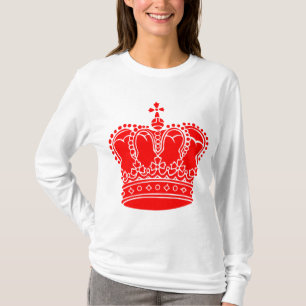 Camiseta Coroa Real - Vermelho