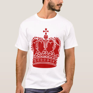 Camiseta Coroa Real - Vermelho Ruby