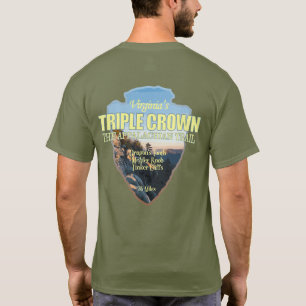 Camiseta Coroa tripla da Virgínia (seta)