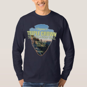 Camiseta Coroa tripla de Virgínia (ponta de seta)