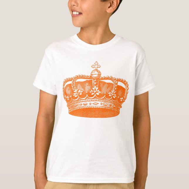 Camiseta Coroa Vintage - Cores (Frente)