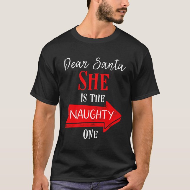 Camiseta Coroar Casais Ela É A Maldita Para (Frente)