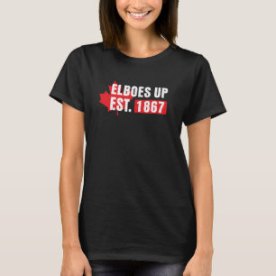 Camiseta Coroas do Canadá verdadeiro norte do Canadá para s