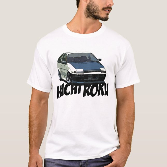 Camiseta Corolla 1986 AE86 (Frente)